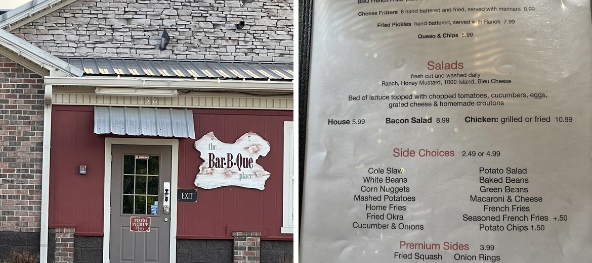 The Bar B Que Place